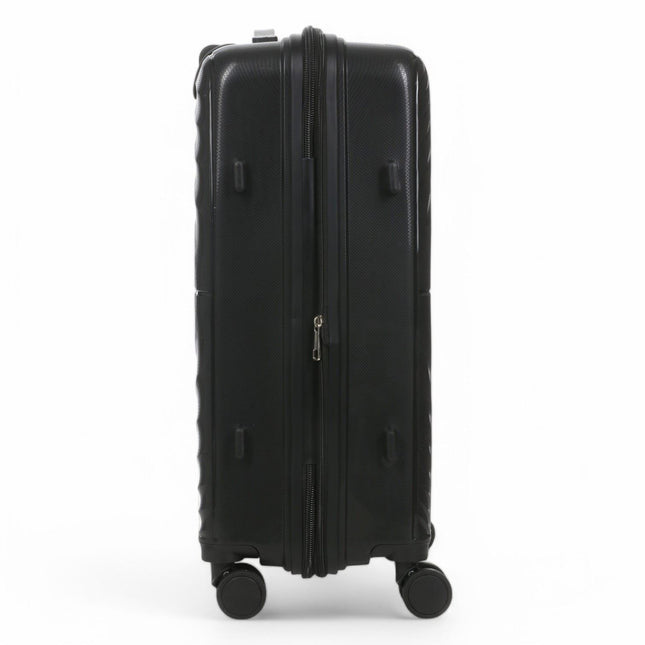 Expandable Hard Shell 8 Wheels Luggage Travel Cabin Suitcase Set