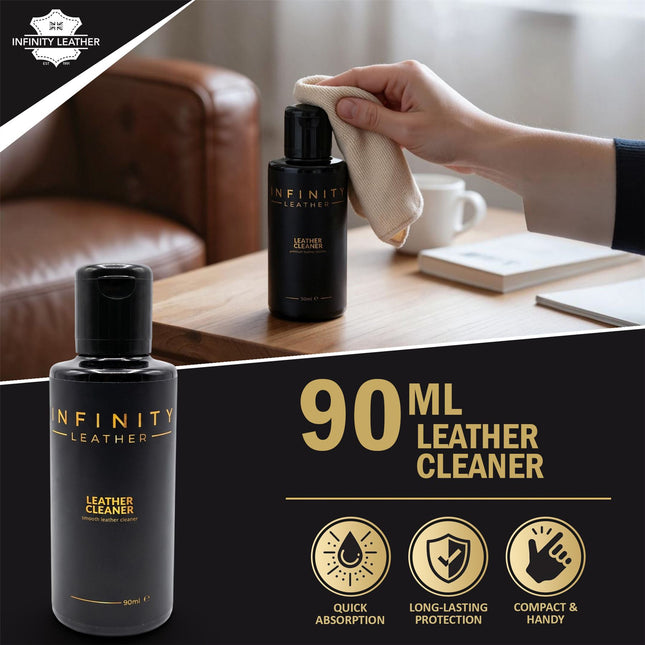 Smooth Leather Shoe, Bag & Sofa Stain Remover Leather Cleaner