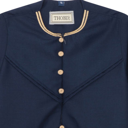 Baby Boys Omani Eid Blue Thobe  Saudi Emirati Jubba Robe Romper