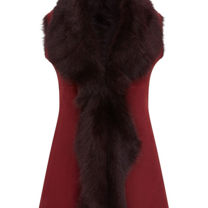 Women's Toscana Sheepskin Long Gilet-Sorocaba