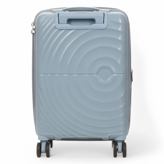 Hard Shell Cabin 55 x 37 x 22 cm PP Suitcase Luggage Suitable for Easyjet, Ryanair