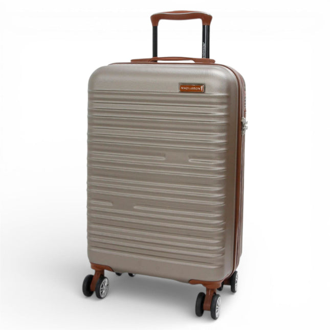 Expandable Hard Shell ABS Suitcase Set 8 Wheel Robust Travel Case Holiday Luggage
