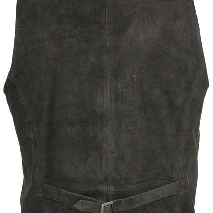 Mens Classic Goat Suede Leather Waistcoat-Norwich