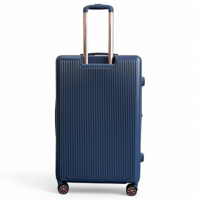 Expandable Hard Shell 8 Wheels Luggage Travel Cabin Suitcase Set