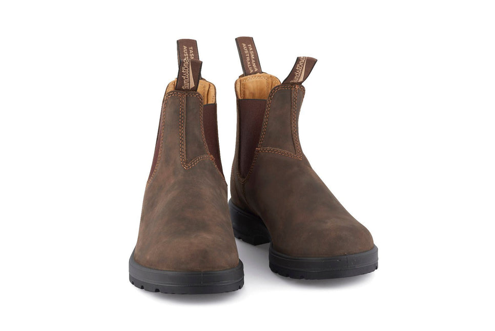 Blundstone #585 Rustic Brown Chelsea Boot