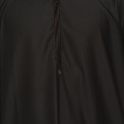 Men's Ramadan Black Moroccan Gandoura Thobe Robe Djellaba Eid Jubba- TT-006
