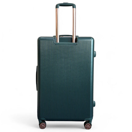 Expandable Hard Shell 8 Wheels Luggage Travel Cabin Suitcase Set
