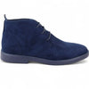 Men's Navy Premium Desert Style Suede Chukka Boots