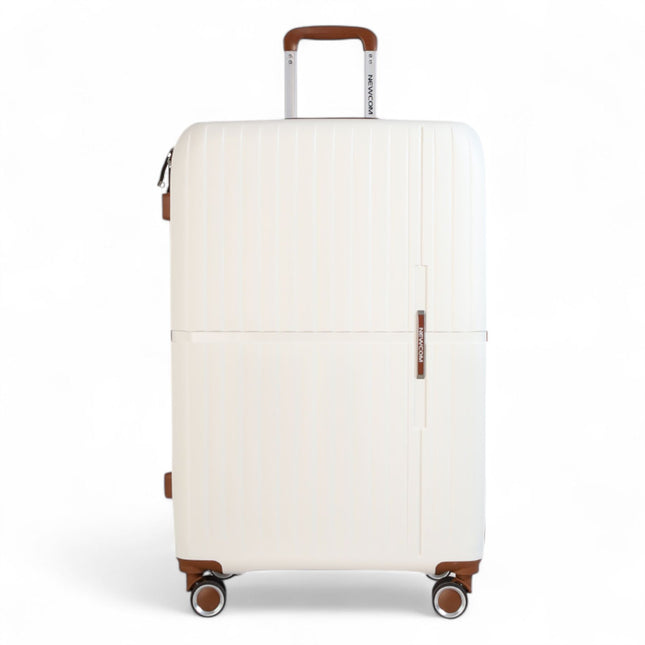 Strong Hard Shell Suitcase Set 8 Wheel Cabin Luggage Holiday Travel Case