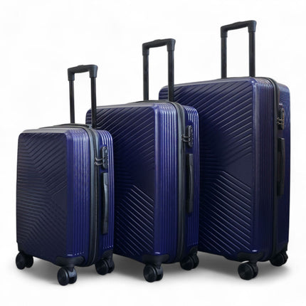Hardshell Suitcase Set Robust 8 Wheel Luggage Cabin Case Bag