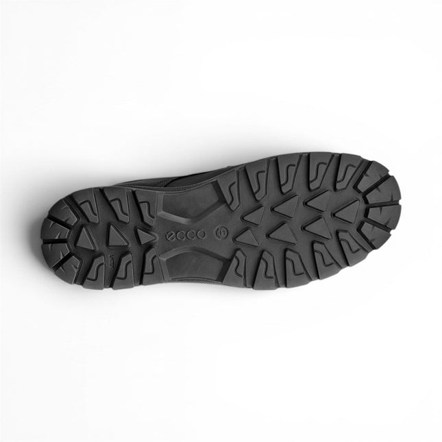 Ecco Men's Black Leather Waterproof Casual Shoes -  Rugged Track 25
