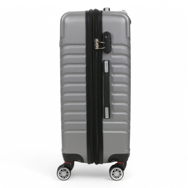 Expandable Hard Shell 8 Wheels Luggage Travel Cabin Bags Suitcase Set