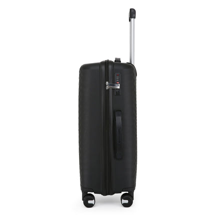 Dual 4 Wheel Robust Lightweight TSA Hard Shell Suitcase Luggage Travel Bags Set