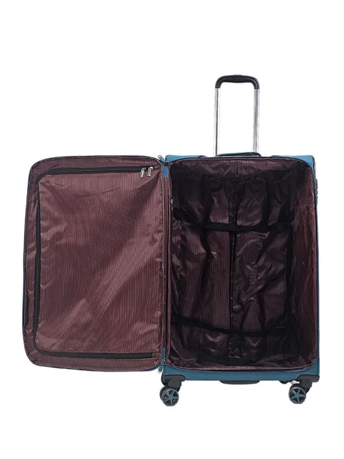 Lightweight Soft  Dual 4 Wheel Luggage Suitcases