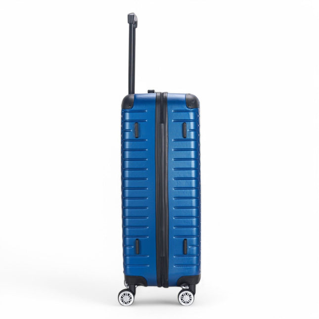 Hard Shell ABS 8 Wheel Luggage Travel Cabin Holiday Bags Suitcase Set