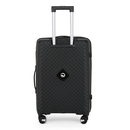Dual 4 Wheel Robust Lightweight TSA Hard Shell Suitcase Luggage Travel Bags Set
