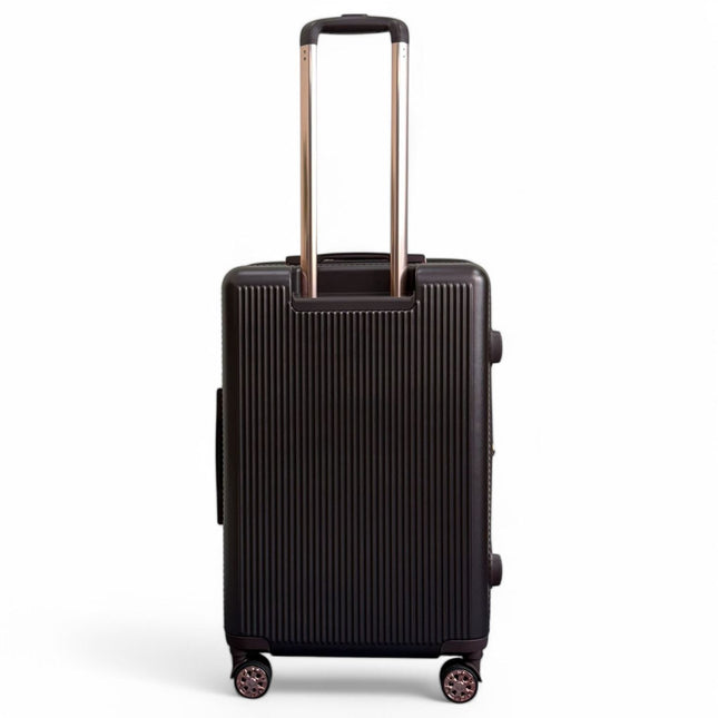 Expandable Hard Shell 8 Wheels Luggage Travel Cabin Suitcase Set