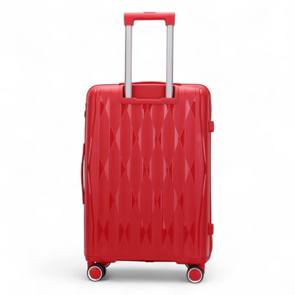 Hard Shell Suitcase Cabin TSA Luggage Travel Set