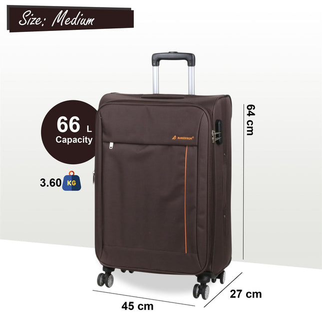 Lightweight Soft Casing Travel Luggage Suitcases