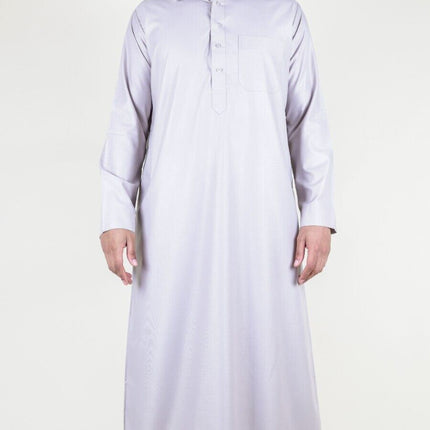 Mens Cream Thobe Jubba Saudi Ramadan Eid Islamic Kaftan Kaudara Arabic Jubbah