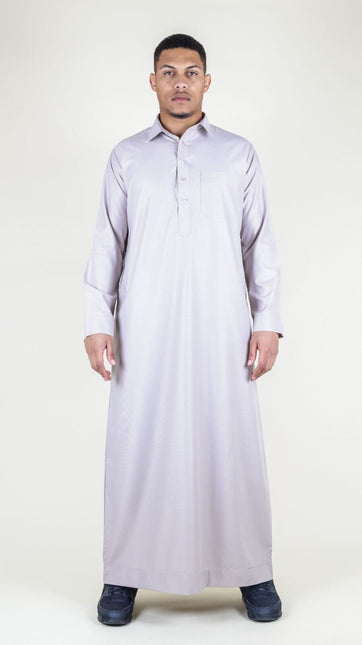 Mens Cream Thobe Jubba Saudi Ramadan Eid Islamic Kaftan Kaudara Arabic Jubbah