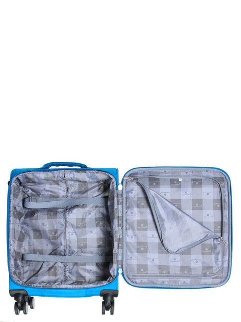 Lightweight Suitcase  4 Wheel Luggage Travel Cabin TSA Soft Bag