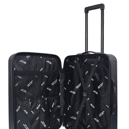 Black Hard Shell Suitcase Set Luggage Travel Bag