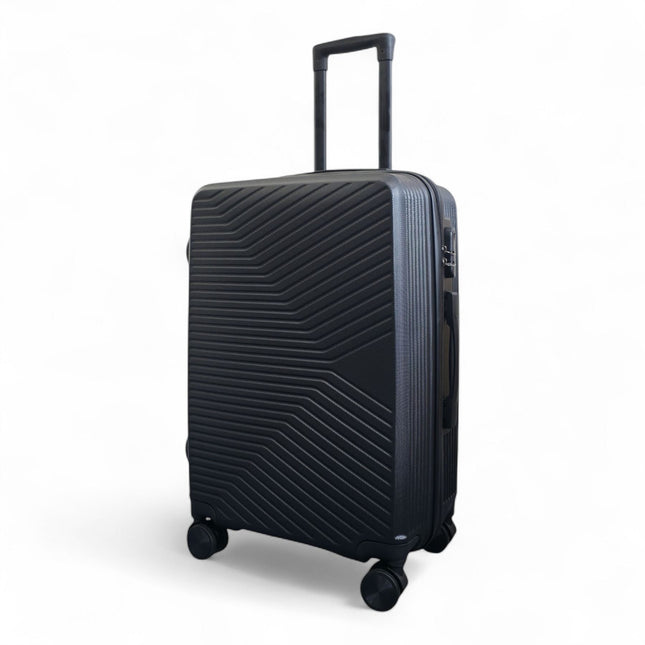 Hardshell Suitcase Set Robust 8 Wheel Cabin Luggage Case Bag