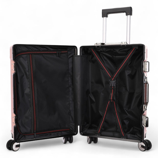 Hardshell Suitcase Set Robust 8 Wheel Cabin Luggage Suitcases