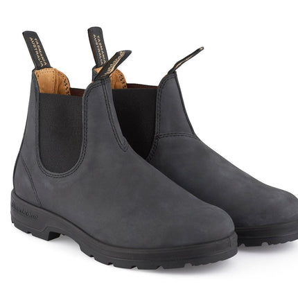 Blundstone #587 Rustic Black Chelsea Boot