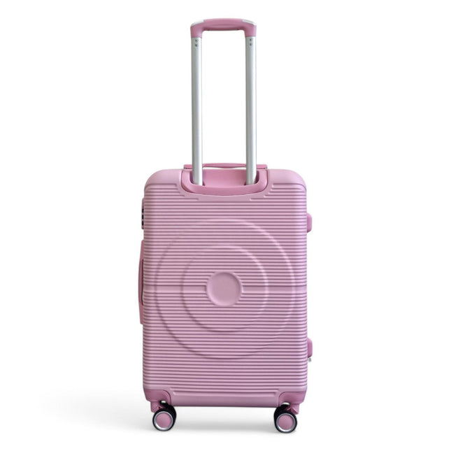 Robust ABS Hard Shell 8 Wheels Luggage Travel Holiday Cabin Suitcase Set