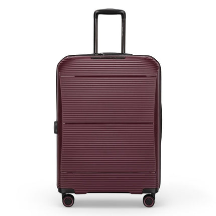 Expandable Hard Shell PP 8 Wheel Luggage Travel Cabin Holiday Bags Suitcase Set