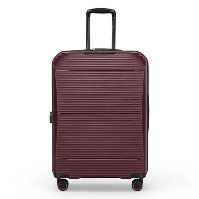Expandable Hard Shell PP 8 Wheel Luggage Travel Cabin Holiday Bags Suitcase Set