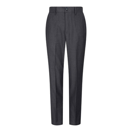 Boys 3 Piece Charcoal Grey Classic Retro Suit