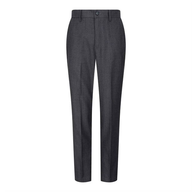Boys 3 Piece Charcoal Grey Classic Retro Suit