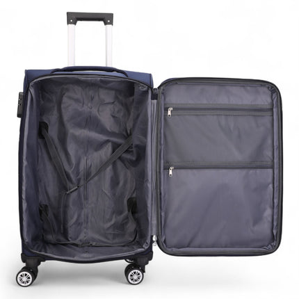8 Wheel Lightweight Suitcase Luggage Travel Bags Set