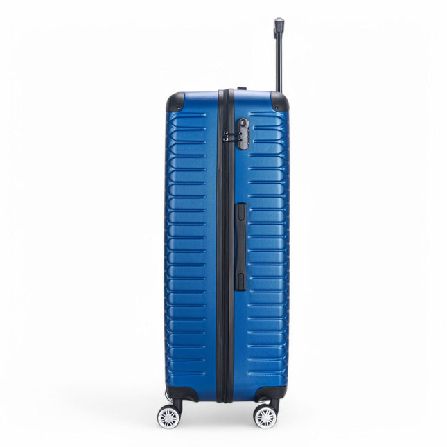 Hard Shell ABS 8 Wheel Luggage Travel Cabin Holiday Bags Suitcase Set