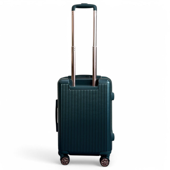 Expandable Hard Shell 8 Wheels Luggage Travel Cabin Suitcase Set