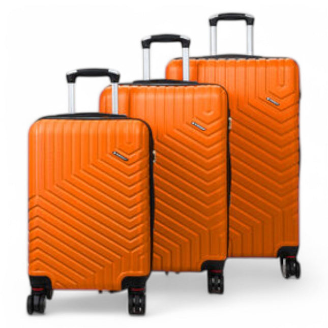 Expandable Hard Shell 8 Wheels Luggage Travel Cabin Bags Suitcase Set