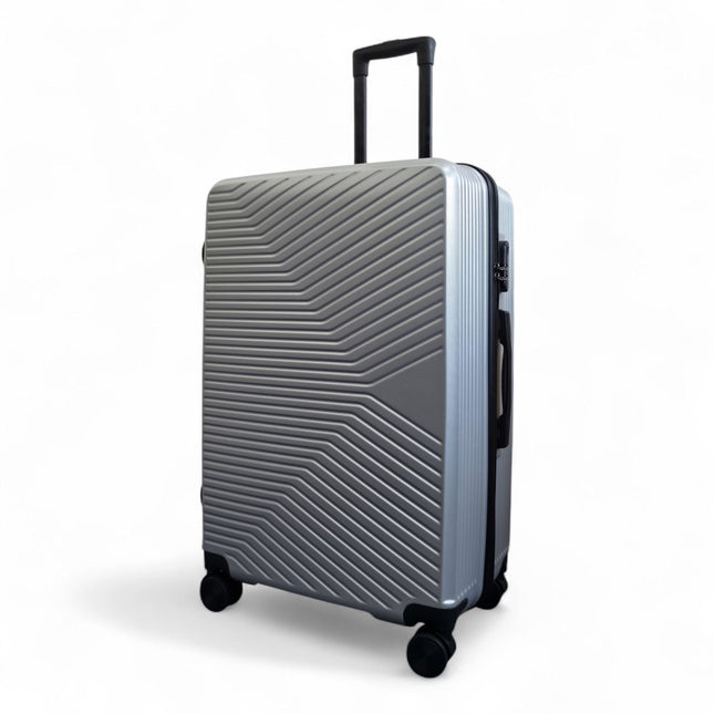 Hardshell Suitcase Set Robust 8 Wheel Luggage Cabin Case Bag