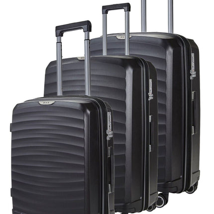 Sunwave Hard Shell Luggage Suitcase Set