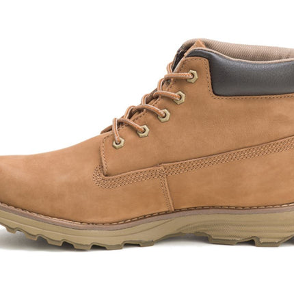 Caterpillar Men's Founder Brown Leather Everyday Ankle Boots