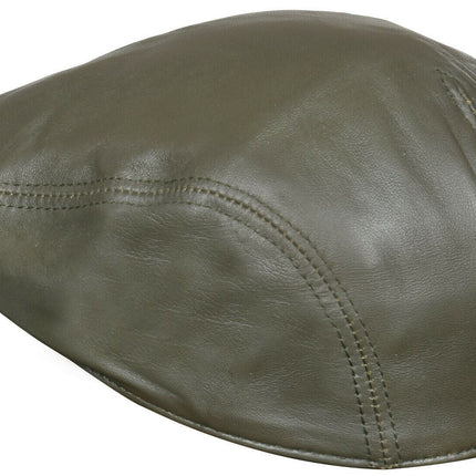 Mens  Flat Hat Leather Peaky Blinders Beret Newsboy Gatsby Golf Cabbie Cap
