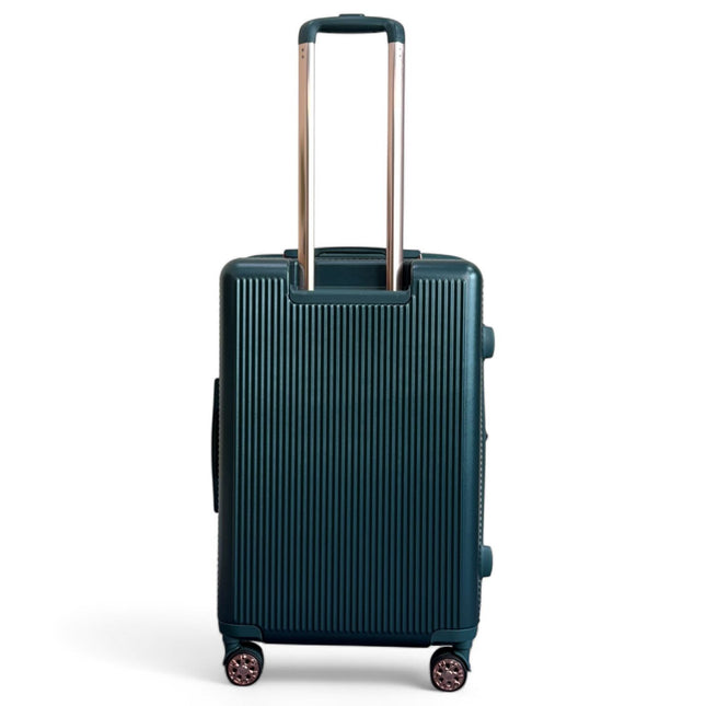 Expandable Hard Shell 8 Wheels Luggage Travel Cabin Suitcase Set
