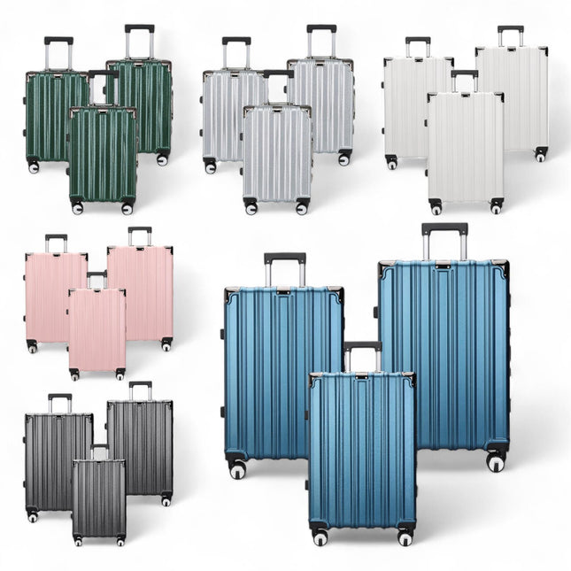 Hardshell Suitcase Set Robust 8 Wheel Cabin Luggage Suitcases