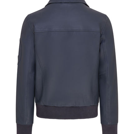Men's A2 US Airforce Cowhide Aniline Leather Bomber Jacket