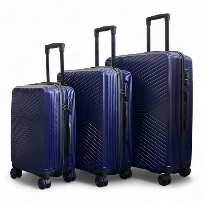 Hardshell Suitcase Set Robust 8 Wheel Cabin Luggage Case Bag