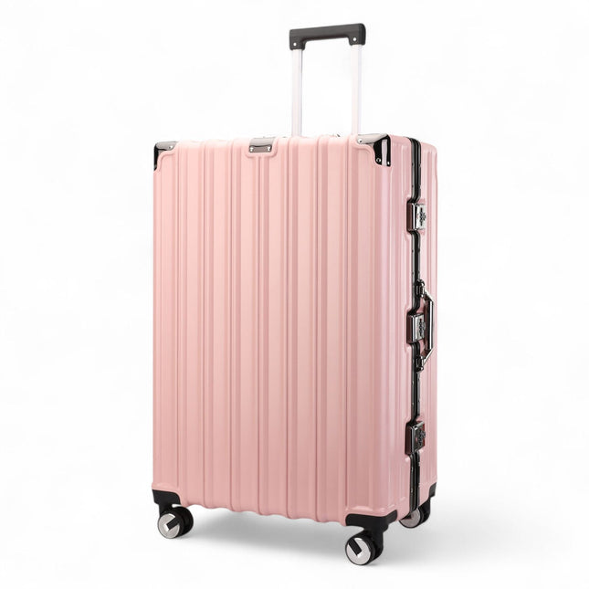 Hardshell Suitcase Set Robust 8 Wheel Cabin Luggage Suitcases