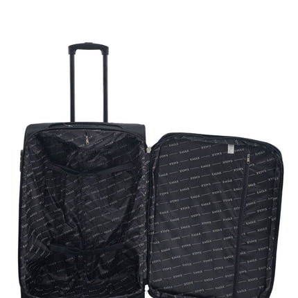 Soft Shell Suitcase Luggage Set Travel Light Carry On Cabin Bag