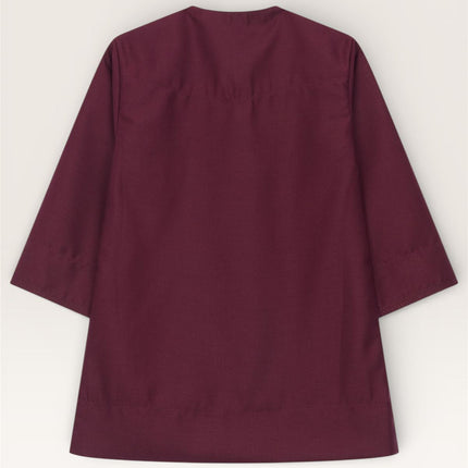 Baby Boys Ramadan Wine Red Moroccan Thobe Robe Emirati Eid Jubba- B-TT001